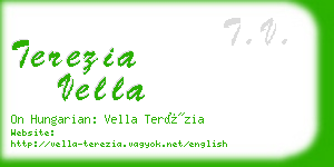 terezia vella business card